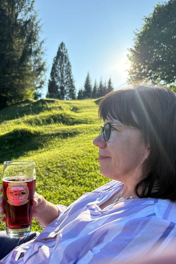 Pause auf der Golfalm Wallgau