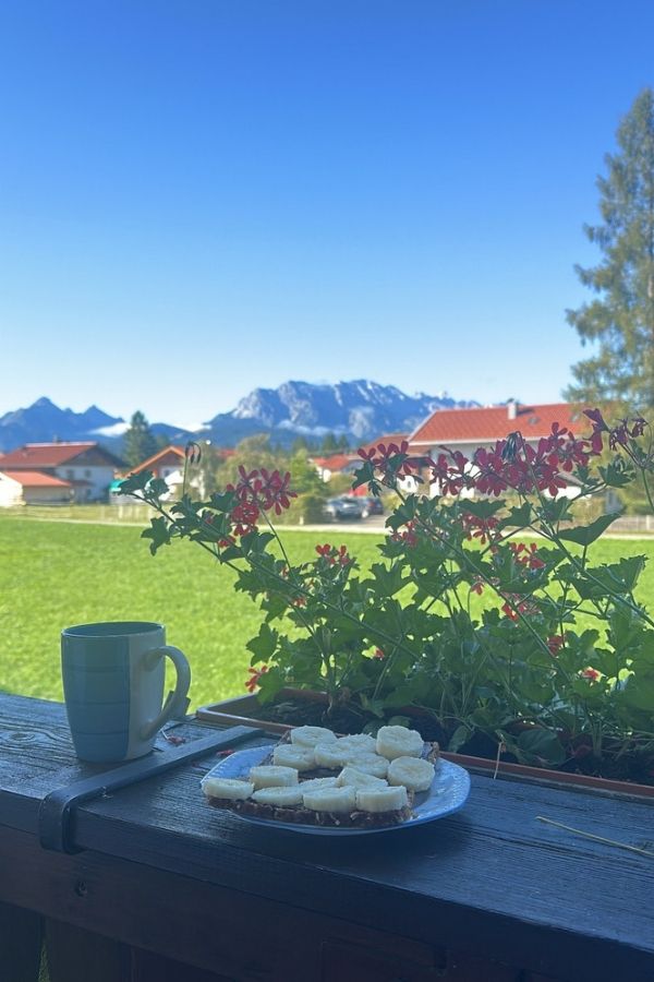 Entspannung auf dem Balkon